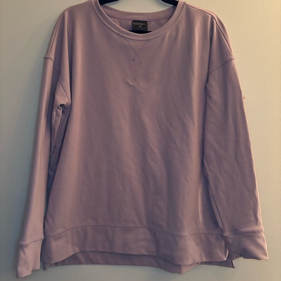 32 Degrees Heat Women’s Dusty Rose Long-Sleeve Thermal Crewneck Size L - Picture 1 of 11